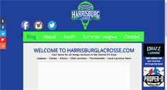 Desktop Screenshot of harrisburglacrosse.com
